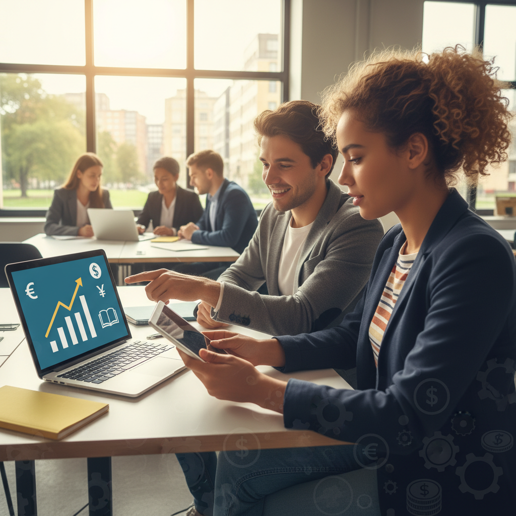 Image pour aide financière étudiant alternance