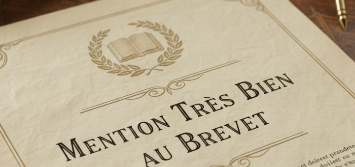 Image pour mention très bien au brevet