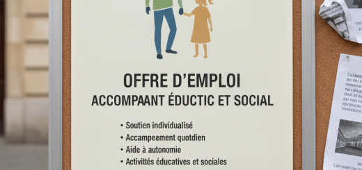 Image pour offre d'emploi accompagnant educatif et social