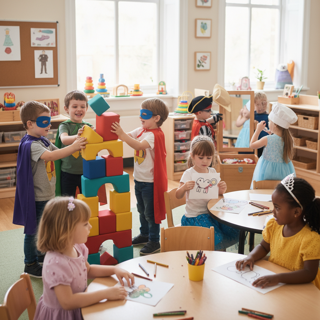 Image pour activités favorisant la socialisation en ecole maternelle