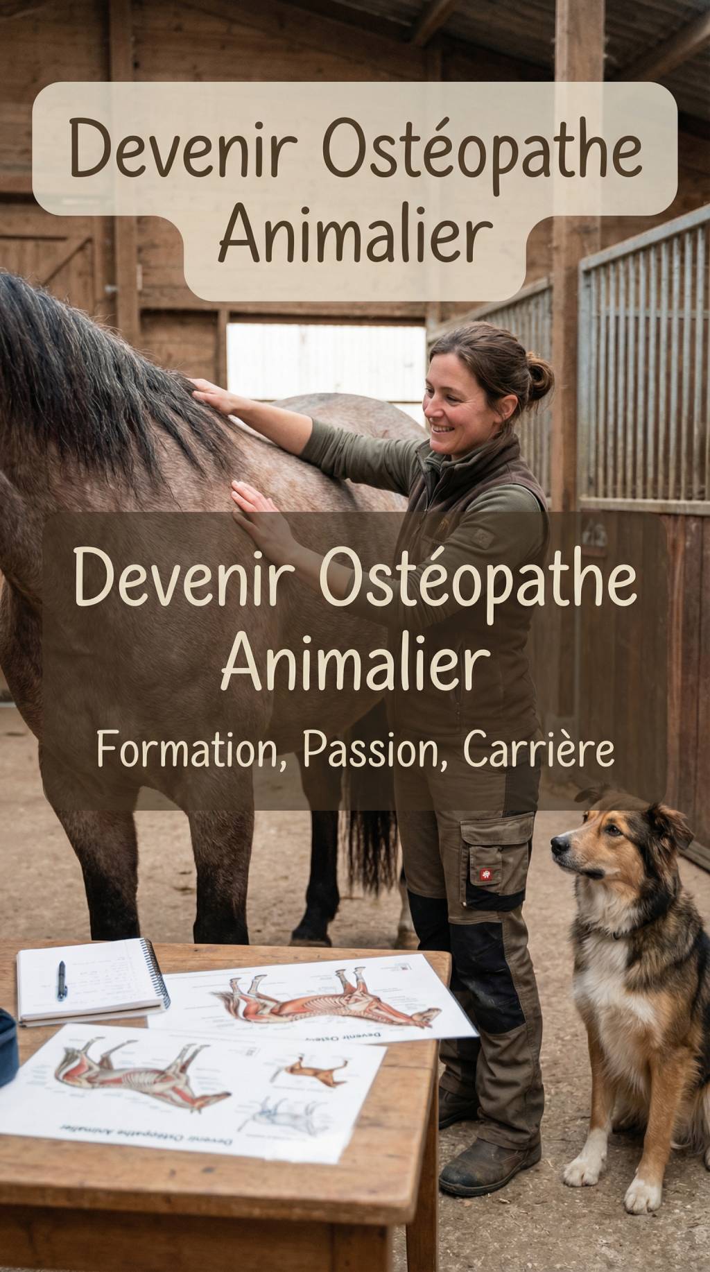 Devenir ostéopathe animalier