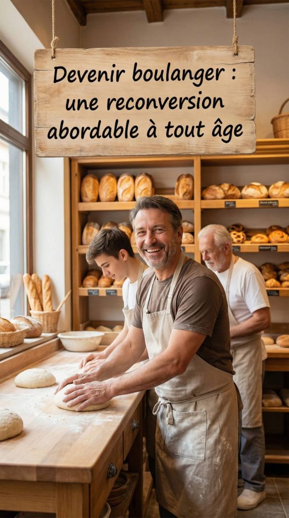Devenir boulanger, une reconversion abordable à tout âge