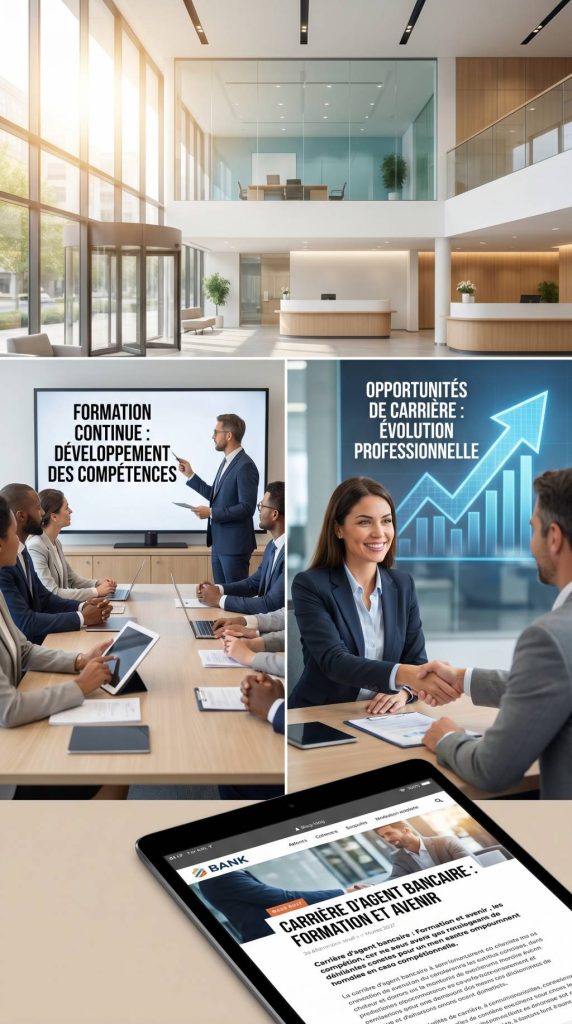 Agent bancaire : métier, formation et débouchés
