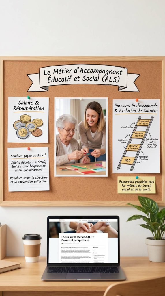 Accompagnant éducatif et social salaire : combien gagne ce métier et quelles évolutions possibles