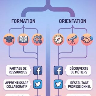 A quoi servent les réseaux sociaux en formation et orientation ?
