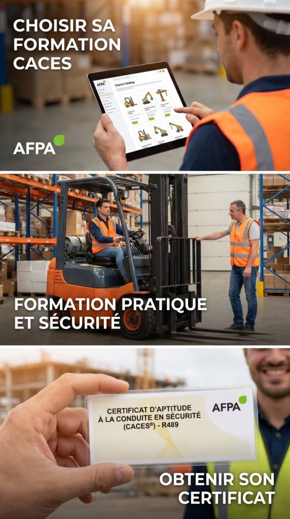 Afpa caces : comment choisir la formation adaptée et obtenir votre certificat