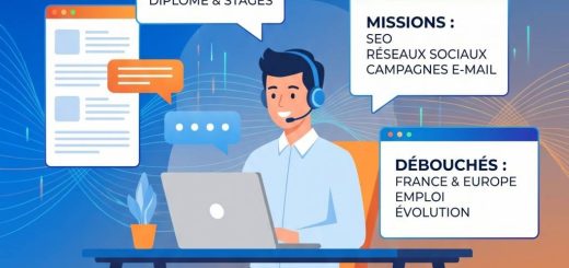 Assistant webmarketing : formation, missions et débouchés en France et en Europe