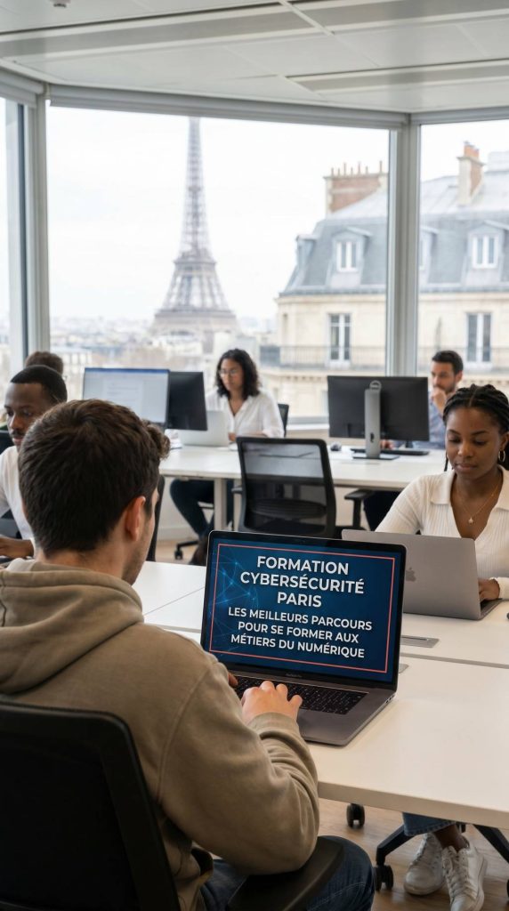 Formation cybersécurité paris : les meilleurs parcours pour se former aux métiers du numérique
