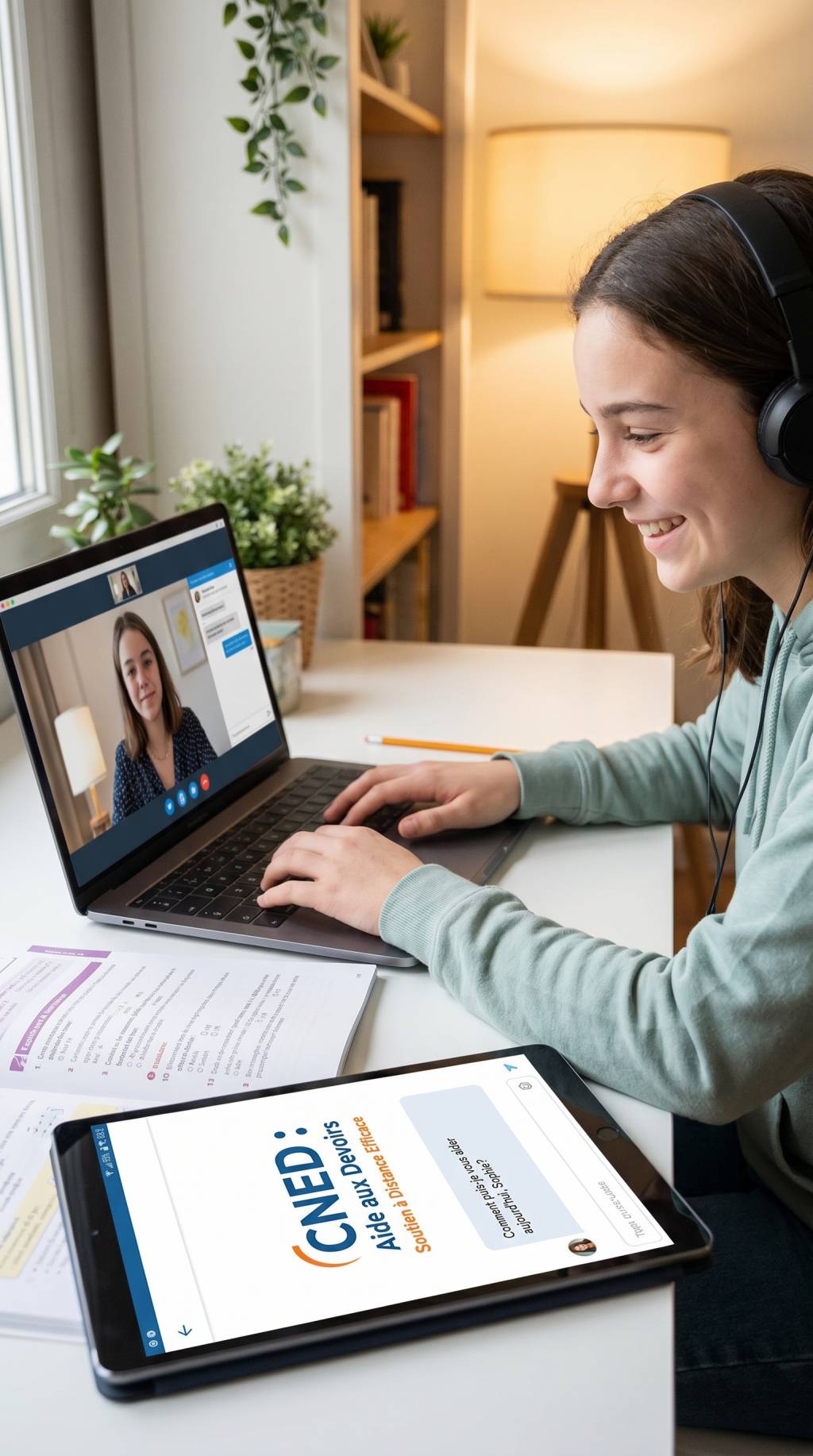 Aide aux devoirs CNED : comment bénéficier d’un accompagnement efficace à distance