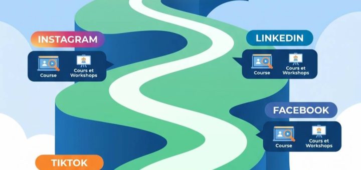 Formation aux réseaux sociaux : choisir la meilleure formation pour développer vos compétences digitales