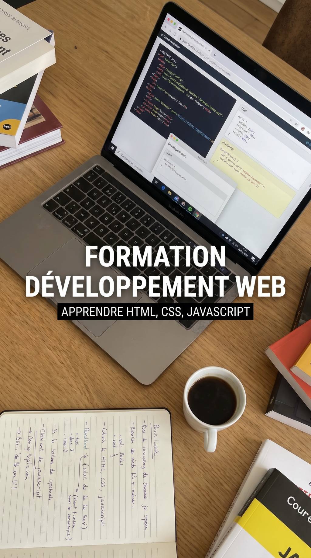 Css html javascript : quelle formation pour apprendre le développement web