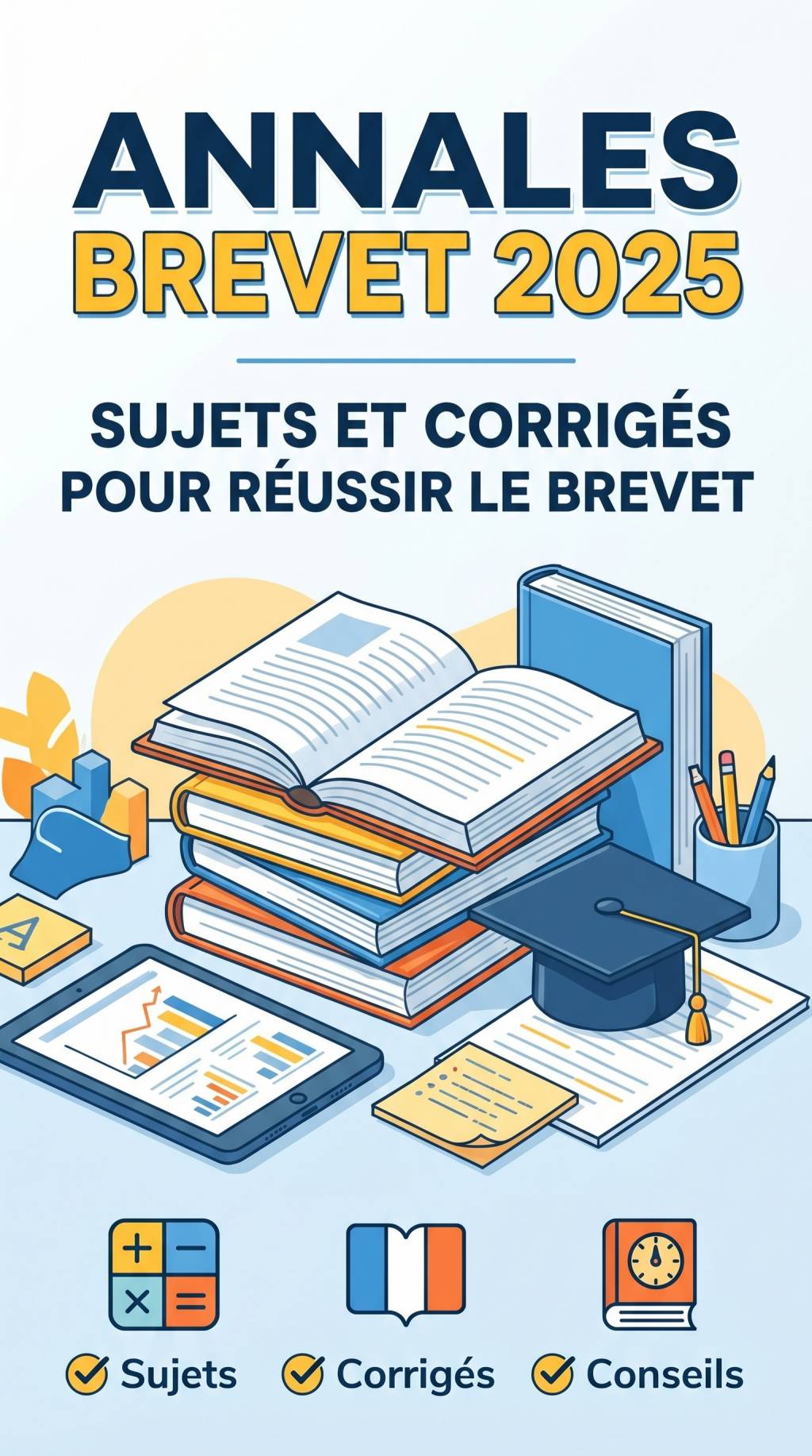Annales brevet 202 sujets et corrigés pour réussir le brevet