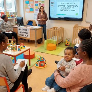 Afpa cap petite enfance : formation, débouchés et inscription en 2026