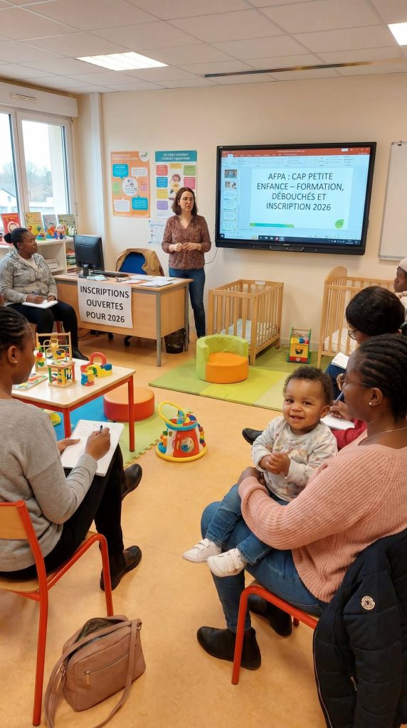 Afpa cap petite enfance : formation, débouchés et inscription en 2026
